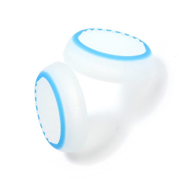 Lysende silikone tommelfingergreb til gamepads (4-pak)