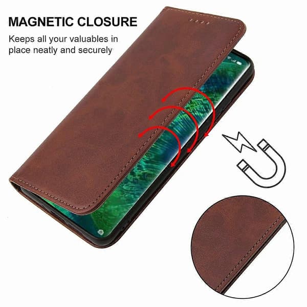 Magnetisk læder telefoncover til OPPO Find X2 Pro