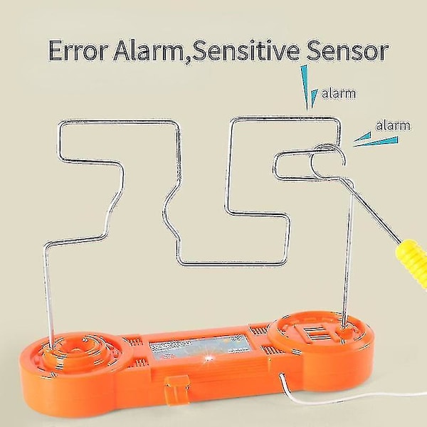 Jox-Orange Firewire Impact Elektrisk Berørings Labyrint Puslespil Børns Kreative Legetøj Fokus Artefakt #jlf