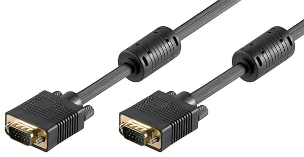Full HD SVGA-skærmkabel, Forgyldt