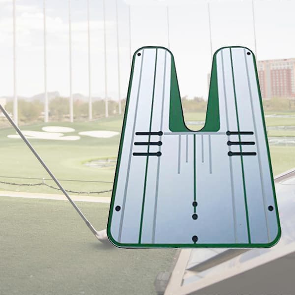 Golf Putting Alignment Spejl Letvægts Træning til Hjemmebaggård Kontor