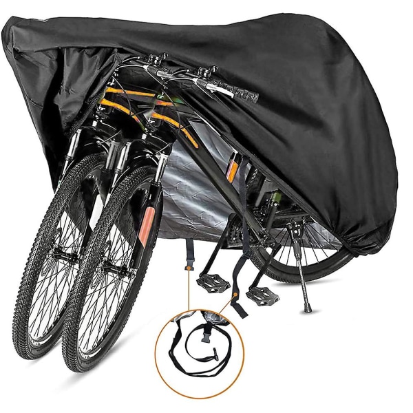 1 kpl Pyörän cover 2 tai 3 pyörälle - Ulkokäyttöön vedenpitävät polkupyörän suojat - 210d Ripstop -materiaali tarjoaa jatkuvan suojan kaikentyyppisille polkupyörille