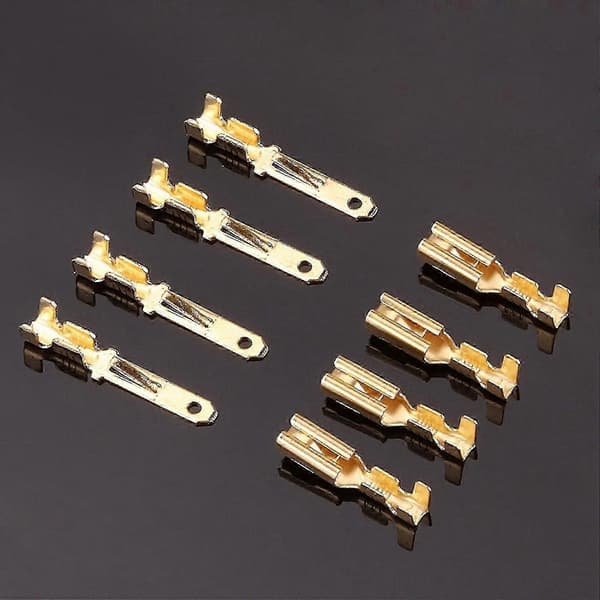 Bil 380 stk./sæt Elektrisk 2 3 4 6 Pin Han Hun Terminaler Kit