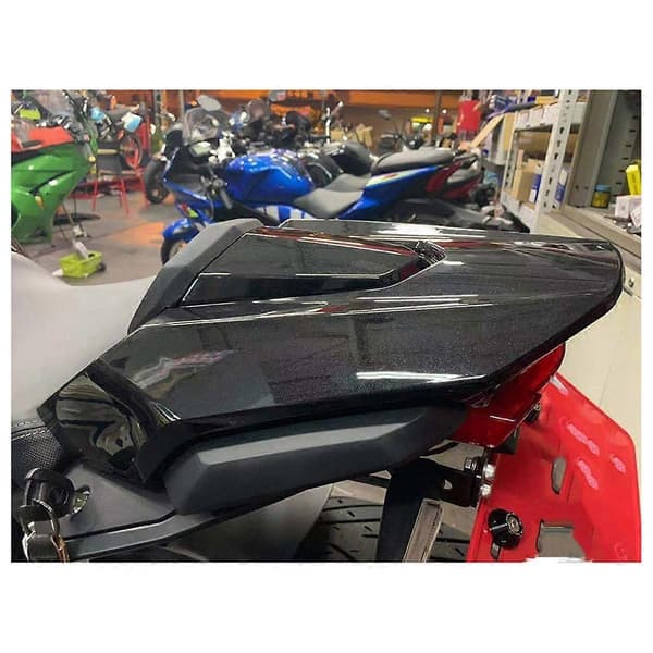 Bageste pukkelafdækning til CB650R CBR650R 2019-2023 mørkerød