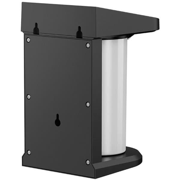 Sett med 2 solcellelyskastere - H18 cm - Vegglampe med bevegelsessensor - Hvit LED