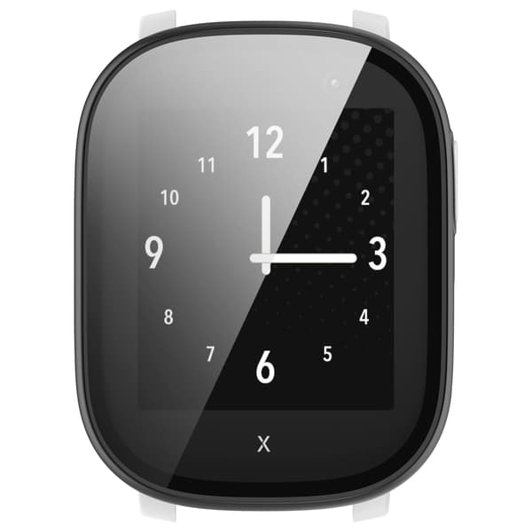 Urkasse med skærmbeskytter til Xplora X6 Play Sort