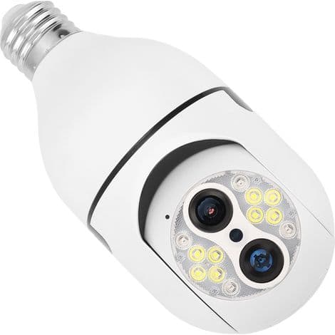 2MP Utendørs WiFi Sikkerhetskamera med 360° Rotasjon, Bevegelsesdeteksjon og 1080P Farge Nattsyn