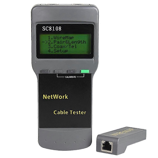 5E 6E SC8108 Verkon LAN-kaapelin pituuden testausmittarityökalut