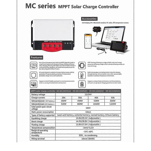 Bt-2 Solar Controller Udvid Bluetooth Kommunikation Bluetooth Adapter Samarbejd Med Mobiltelefon