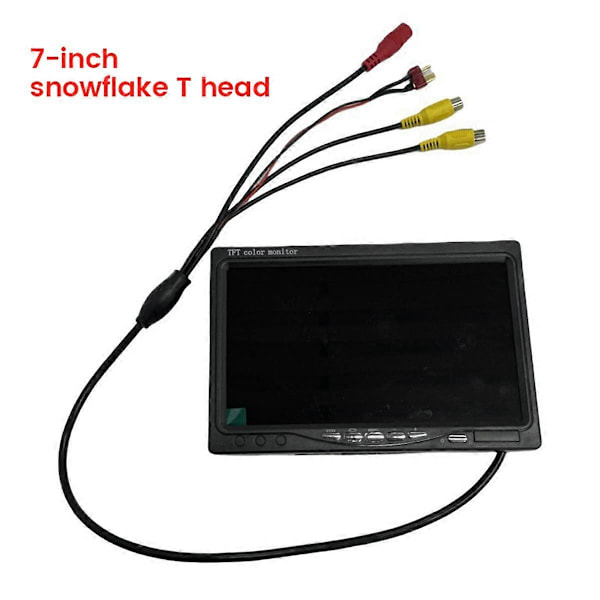 7-Tommers FPV LCD-skjerm Fargeskjerm 800x480 for Bil-TV Lager Supermarked Skjerm FPV-Skjerm