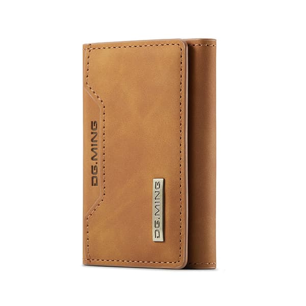 M2-kortholder - PU-skinnkortmappe i Khaki