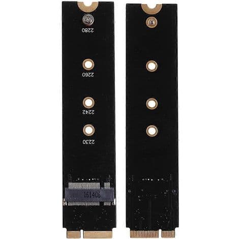 M.2 NVMe-adapterkort för MacBook Air A1466 A1465, PCIe SSD