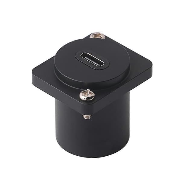 USB USBC Typ C Hon-Hon Panelmonterad Förlängningsrund Adapter