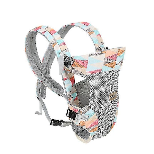 Bæresele for baby, Koselig 4-i-1 spedbarnsbærer Ergonomisk justerbar holder Bærbar konvertibel front- og ryggsekk for spedbarn småbarn babyer Gi