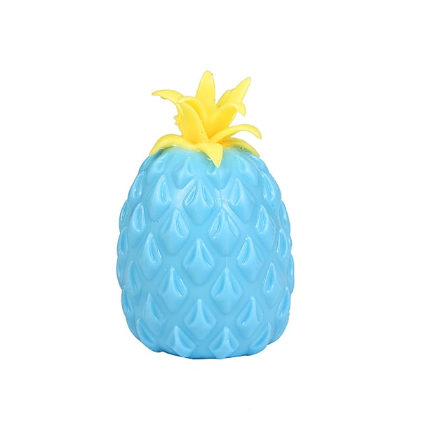 Fidget Leksaker sensoriska leksaker tryckboll Ananas Frukt CE-godkänd Blå