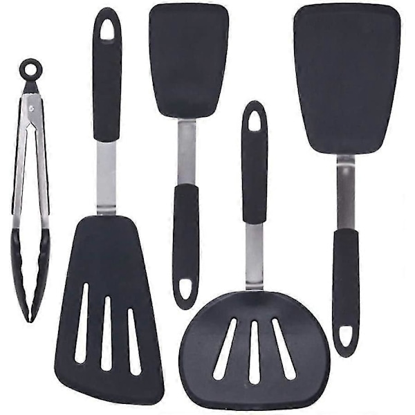 Silikon Stekespade Sett