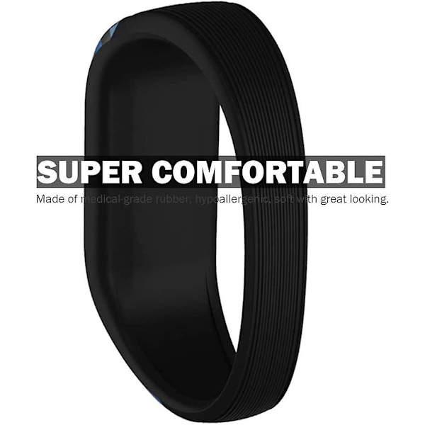 For Garmin Vivofit Jr/jr 2/3 Bands, Silikon Elastiske Utbyttbare Klokkeremmer For Barn Gutter Jenter Små Store (Ingen Sporing) - Små, 3 Pakk: Blå & Grønn & Grå
