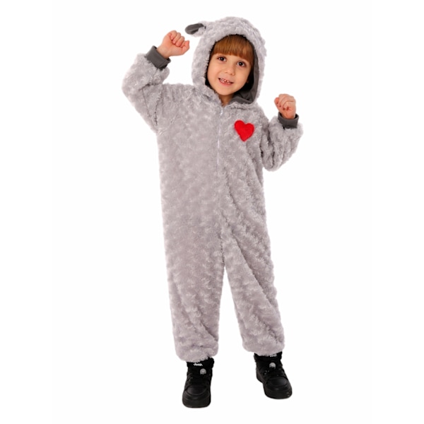 Hästman Djur Jumpsuit Barnkläder Rollspel Cos Party Scenföreställning Kläder Färg: Får Jumpsuit