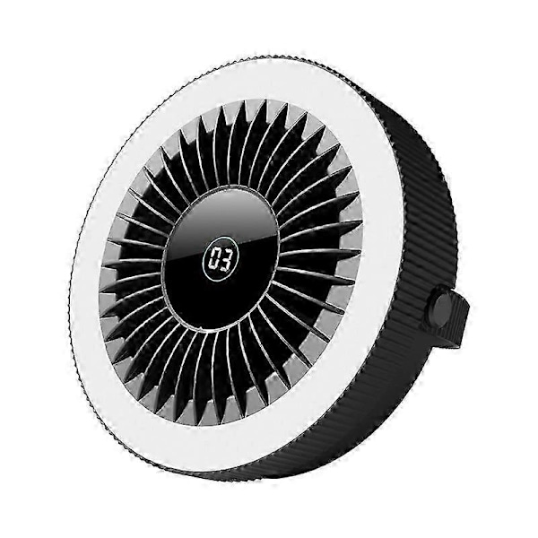 Udendørs Multifunktionel Ventilator, Mini Ventilator til Husholdningsbrug, Hængeventilator, Camping Tripod Ventilator