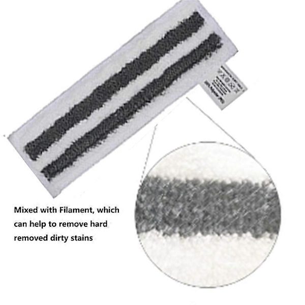 Moppeklude til Easyfix SC2 SC3 SC4 SC5 damprenser, mikrofiber gulvklude, til tilbehør