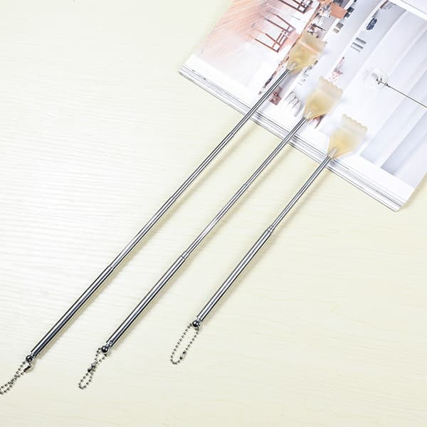 2-pack Telescopic Back Scratcher - Extendable Stainless Steel Tool for Itching