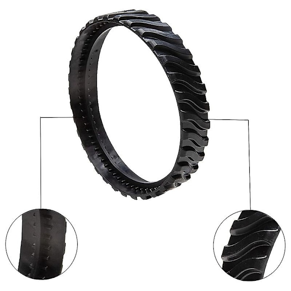 Ersättningsband för Zodiac MX8 Elite, MX6 Elite, MX8, Mx6 Poolrengöringsdäck R0526100 (2-pack)