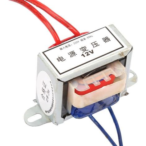 AC 12V/24V utspänning 3W ingång 50Hz enkel strömtransformator (12V)