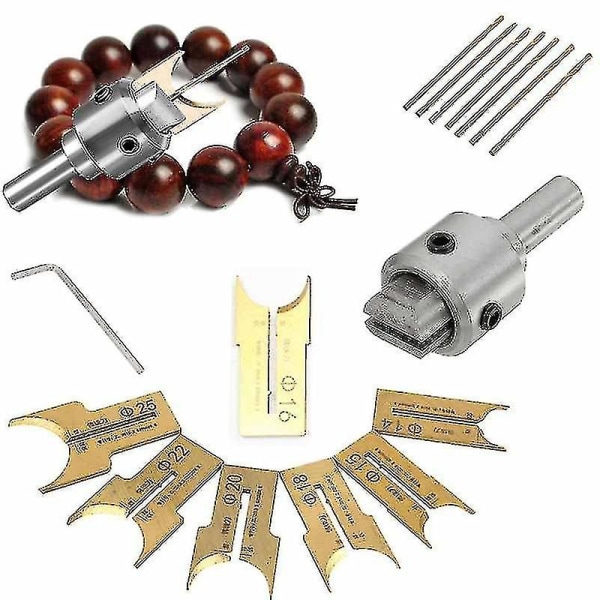 Bead Drill Wood Bead Machine Milling Cutter Set Woodworking Tool Kit