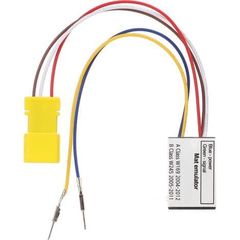 Bypass-emulator för passagerarsätes närvarosensor för Mercedes-Benz A-klass W169 2004-2012 (EU)