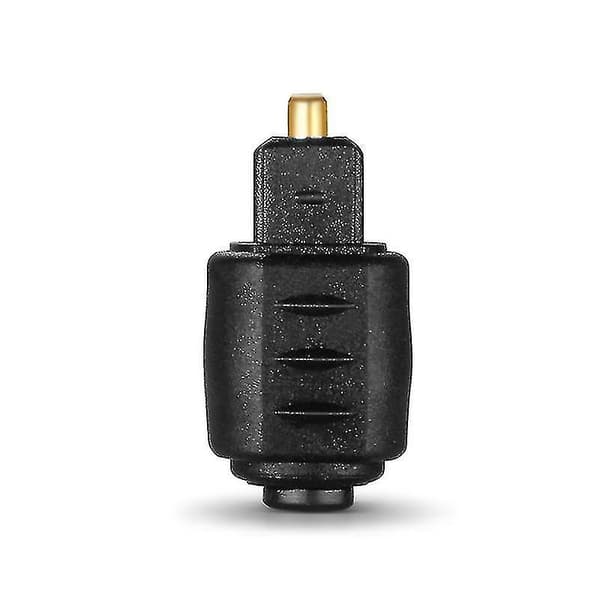 Optisk 3,5 mm Hunn Mini Jack Plugg Til Digital Toslink Hann Lydadapter