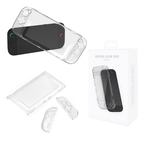Beskyttende krystalkasse til Switch 2 - Split Design