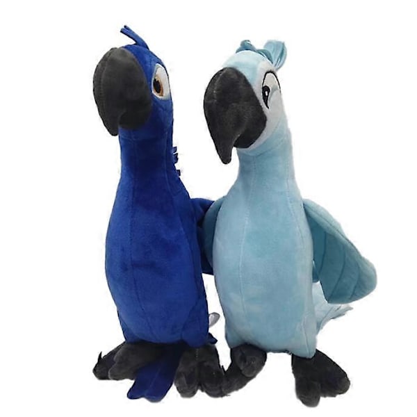 35CM Rio 2 Film Tecknade Mjukdjur, Fågeldockor Julklappar Mörkblå
