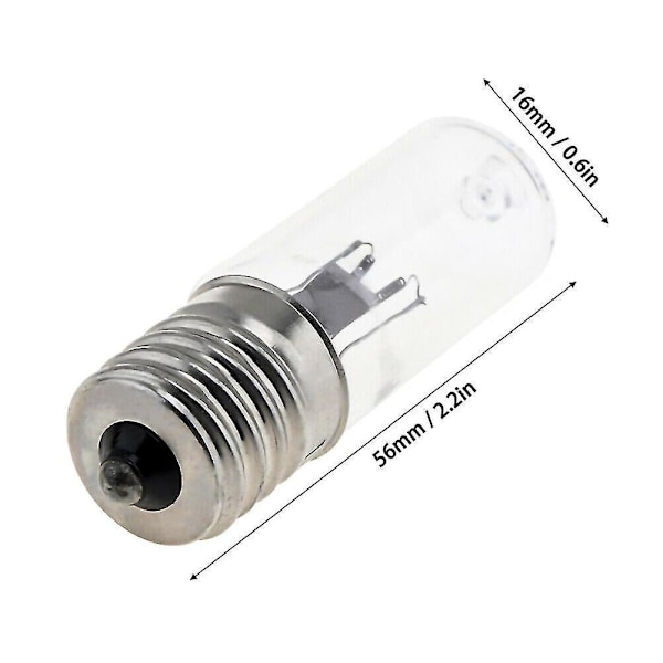 UVC-valot Germisidinen Lamppu Lamppu Ultravioletti DC 10V UV-valoputki Lamppu E17 3W Desinfiointi Kvartsi La