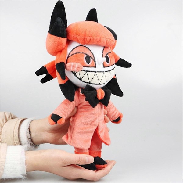 Alastor Plysch Hazbin Stoppade Djur Alastor Plushies Dockleksaker Figur Födelsedag Juldekoration