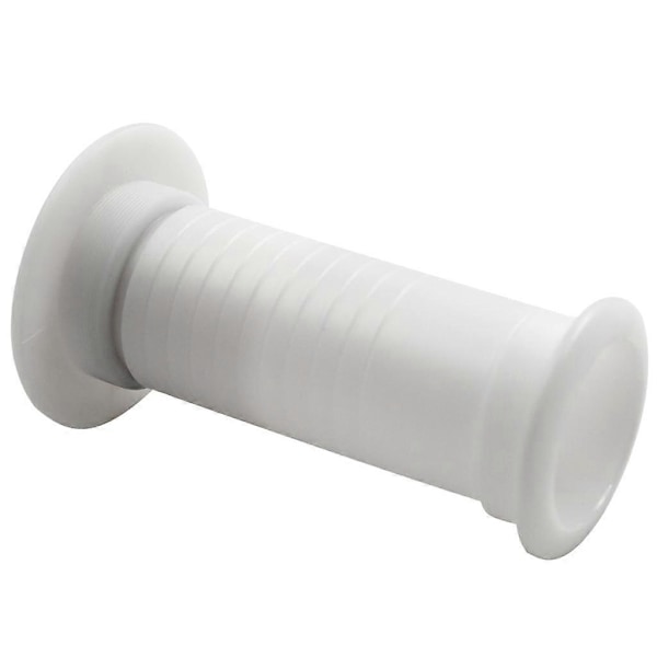 Plastbelagda Skrovgenomföringar 2\" - 4-3/4\" Slang för Båtar Vit