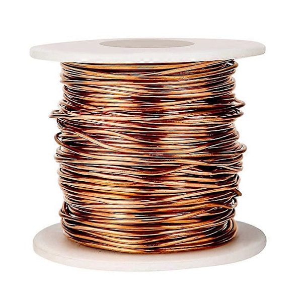 99,9 % pehmeää kuparilankaa, 16 Gauge / 1,3 mm halkaisija, 127 jalkaa / 39 m, 1 paunan kela