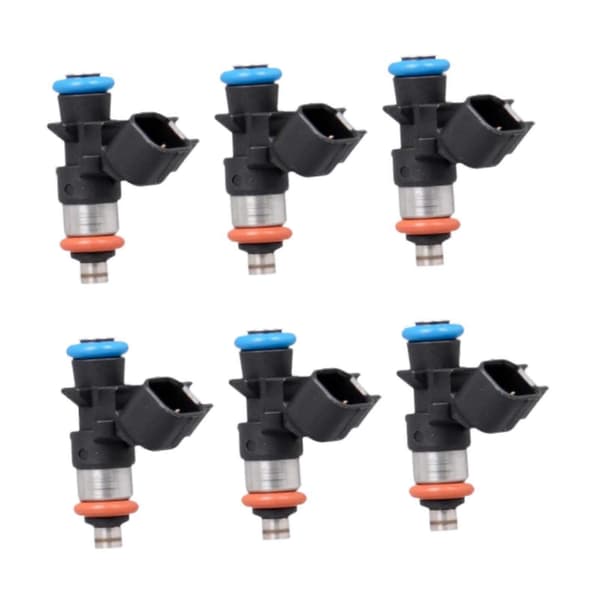 6x Bränsleinspridare 4 Hål Robusta 4627794AA för Jeep Cherokee 3.2 L V6