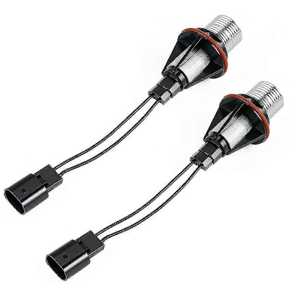 8000K Röda LED Angel Eye Marker Halo Glödlampor för - E39 E53 E60 E63 E64 E66 E87 5 6 7 X3 X5