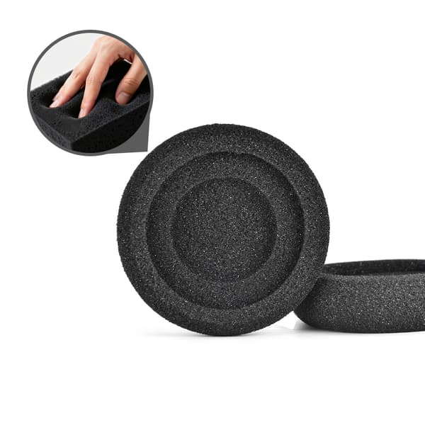 Ørepuder til Jabra Evolve 20, 20SE, 30, 30II, 40, 65 Sort