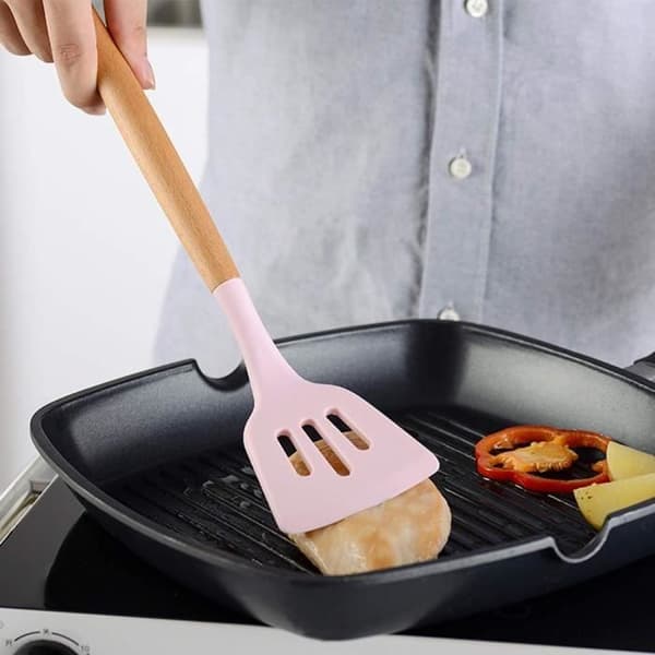 12-dele køkkenredskabssæt - Non-stick silikone - Moderne stil