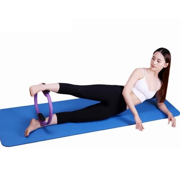 Pilatesring - magisk cirkel - muskelstärkande - lila