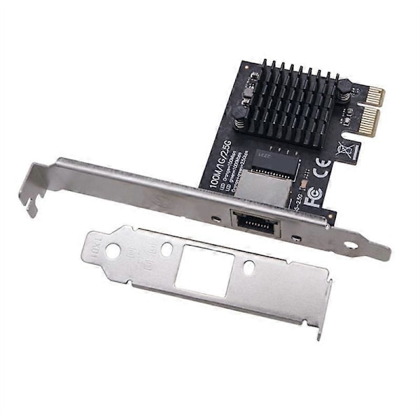 100/1000M/2.5G RJ45 Nettverksadapter RJ45 RTL8125BG Chipsett PCIe PCI Express Nettverkskort