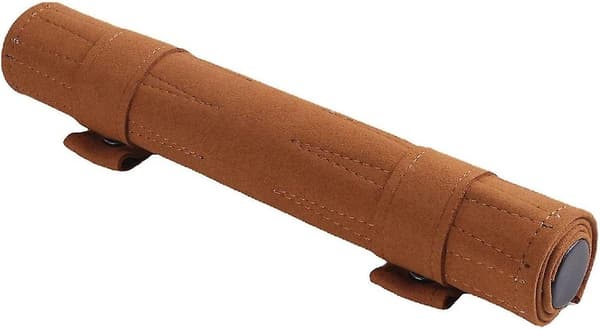 Mikrofiber Rejse Backgammon Sæt - Rejsebræt Spil Strategi Spilbrikker