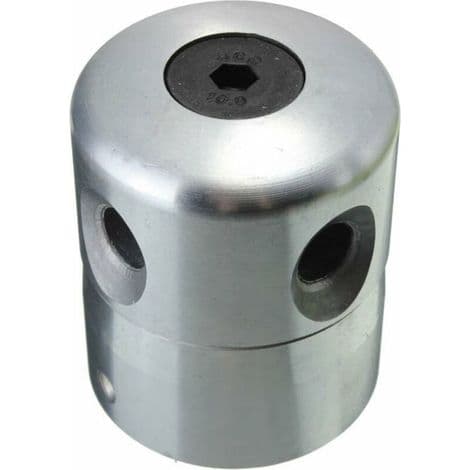 Universell gresstrimmerlinje i aluminium, nylonsnelle, hagegressklipperenhet