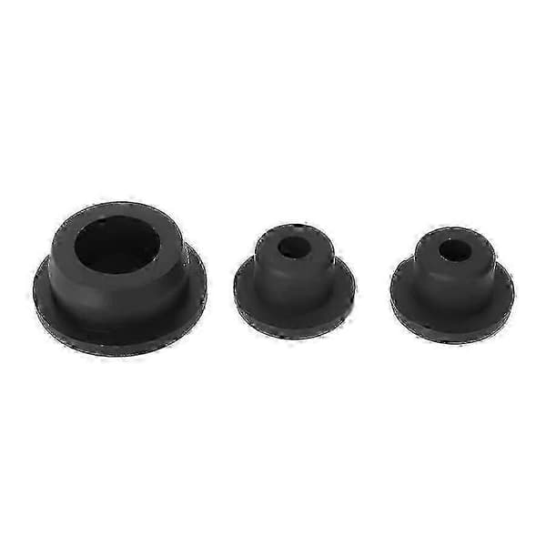 3 stk. bagklaps gummiprop sort bildørkarm passer til Jeep Wrangler JK 2007 2008 2009 2010 2011 2012 2013 2014 2015 2016 2017