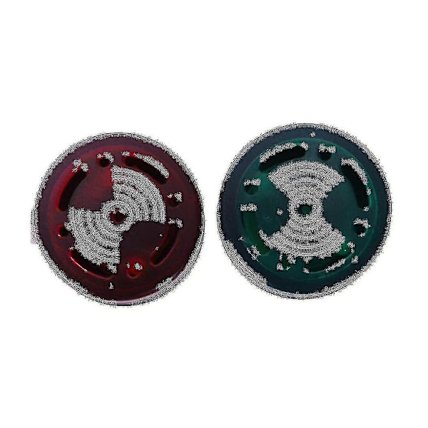 2 stk Rød Grøn Led Buzzer Bip Indikatorlys 22mm Ac 220v Ad16-22sm