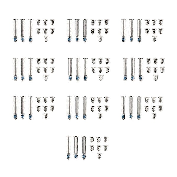 100st/10 set A1278 A1286 A1297 Bm Skruvar För Pro 13 tum 15 tum Nedre Bm Skalfodral Skruvar-Yogu
