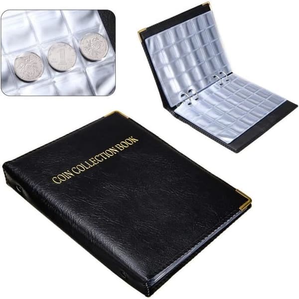 Paris Mint Møntbind, 480 Møntlommer, 2 Euro Møntbind, 20 Numismatiske Sider, Opbevaring af Mønter