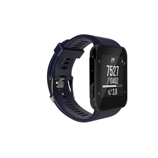 Garmin Forerunner 35/30 silikoniranneke, laivastonsininen