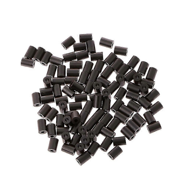 100x Ferrit Hylsespole EMI 3,5x5x1,5mm Kerner Ringfilter Toroid Ferritperle